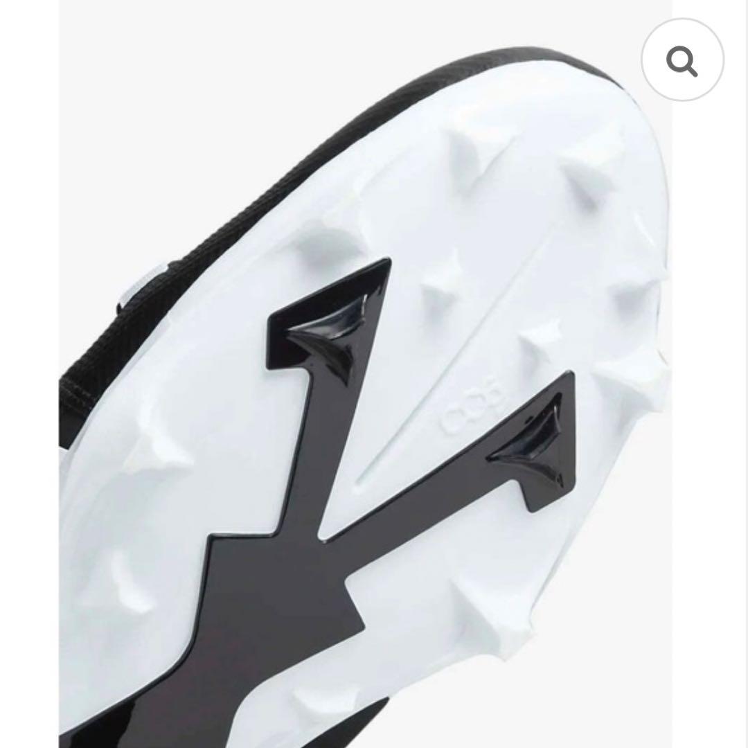 ナイキ 28 アルファメナス 3 アメフト スパイク シューズ 靴 黒 ミッド