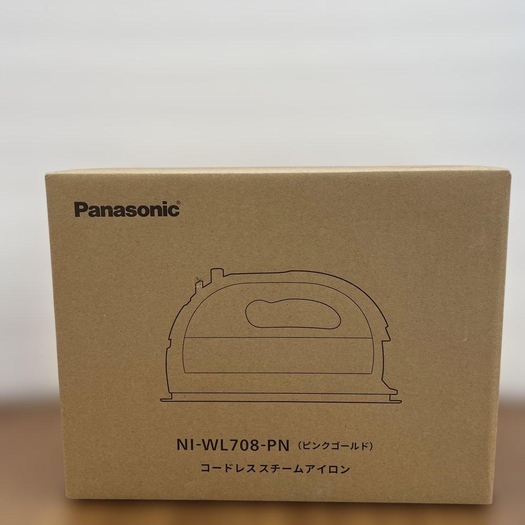 11442 パナソニック コードレススチーム アイロンNI-WL708-PN