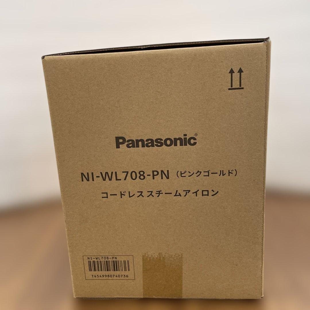 11442 パナソニック コードレススチーム アイロンNI-WL708-PN