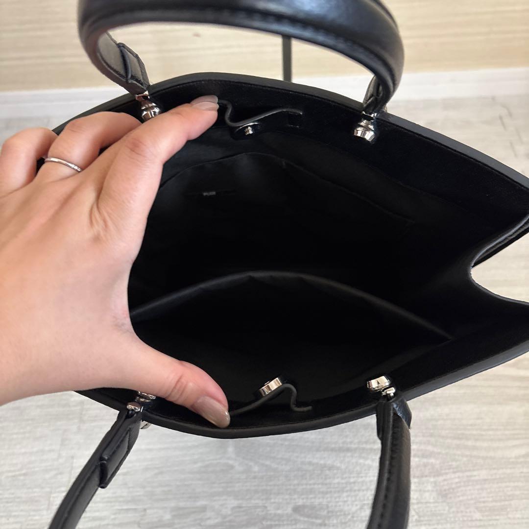 PLST（プラステ）2WAYトートバッグ 黒