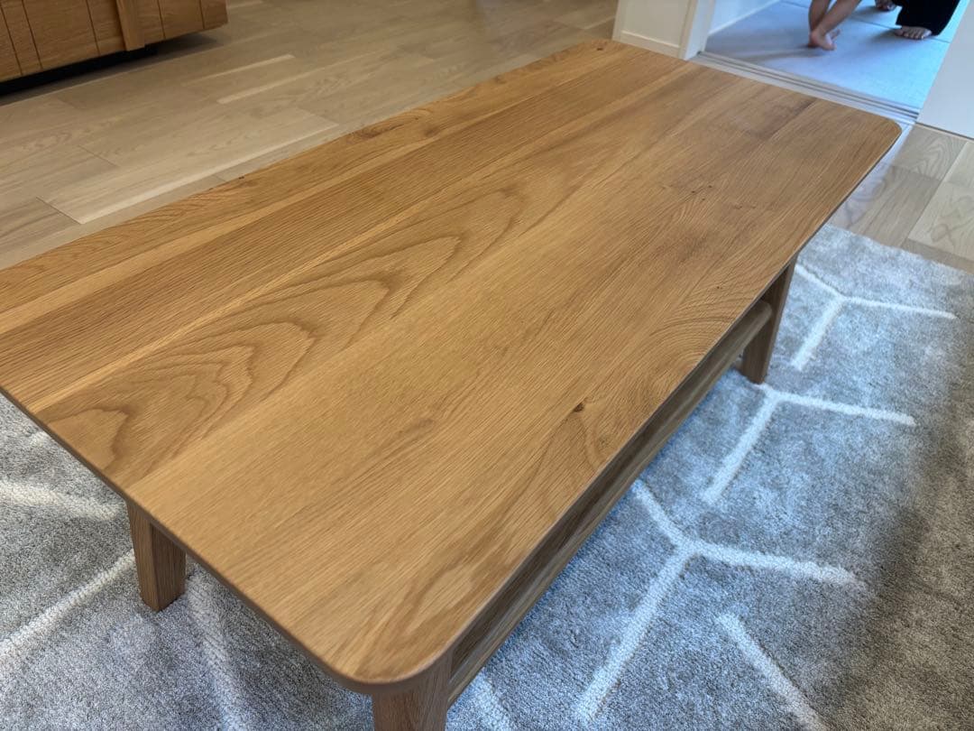 木製テーブル ナチュラルウッド センターテーブル