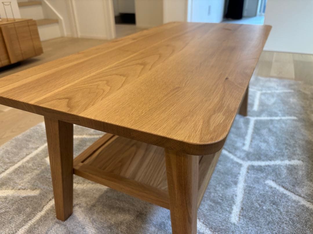 木製テーブル ナチュラルウッド センターテーブル