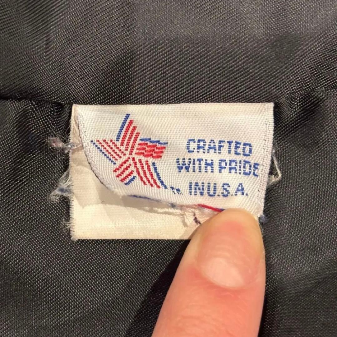 90s Schott Pea coat double black 38 USA製