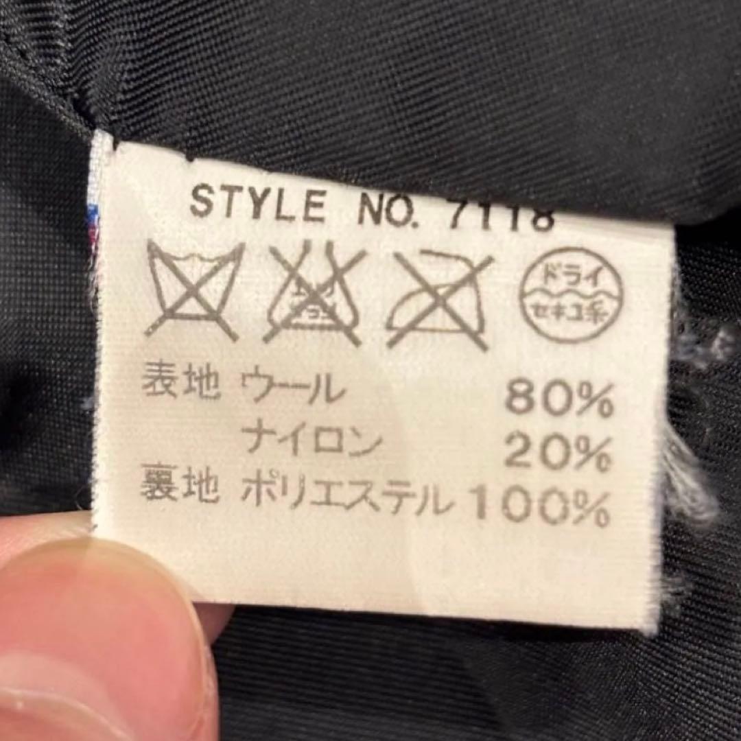 90s Schott Pea coat double black 38 USA製