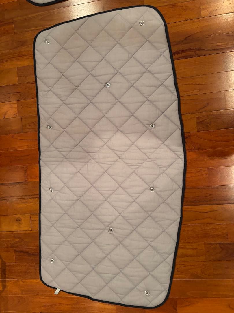 Aizu カムロード マルチシェード シルバー/グレー フロント 3枚セット