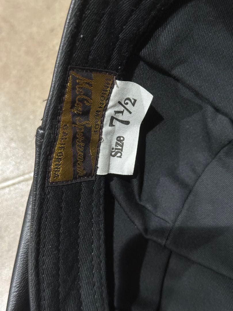 大幅値下げ！リアルマッコイズ　レザーキャスケット