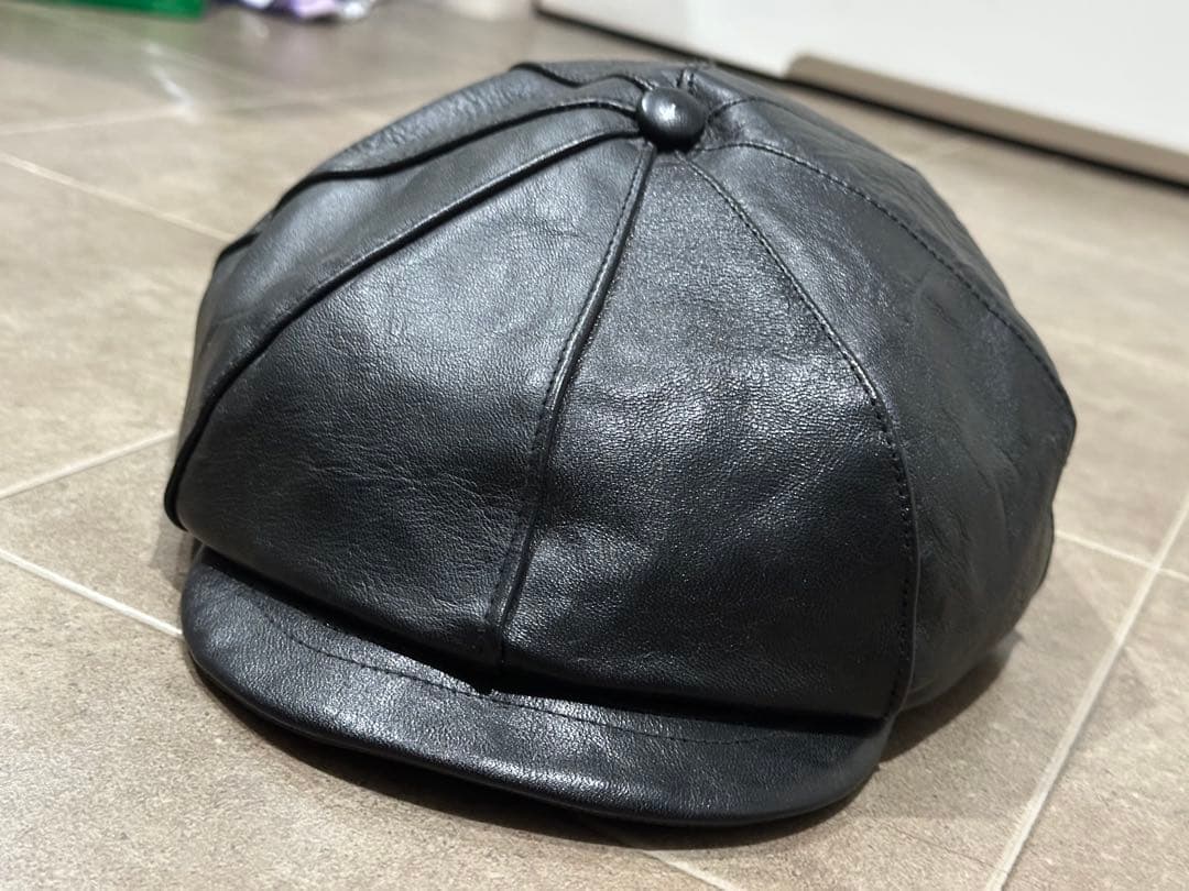 大幅値下げ！リアルマッコイズ　レザーキャスケット