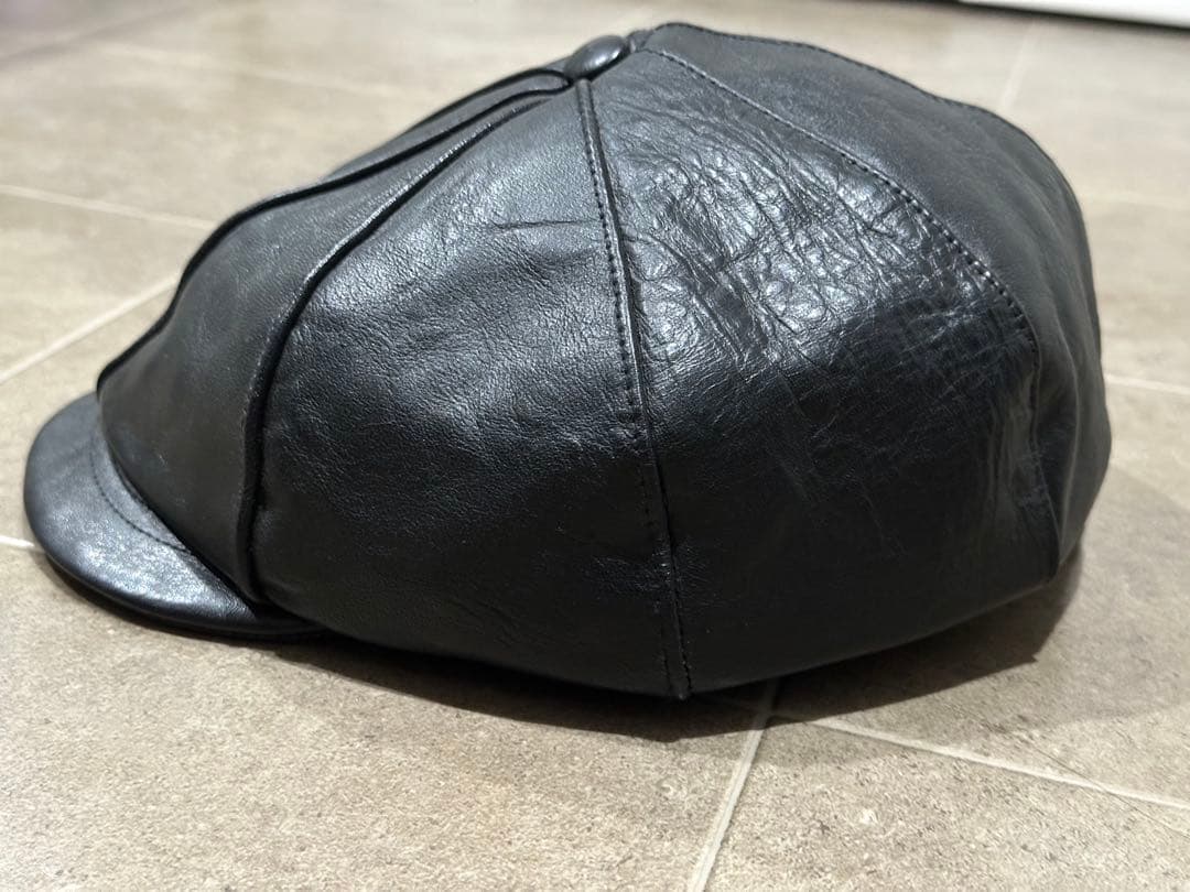 大幅値下げ！リアルマッコイズ　レザーキャスケット