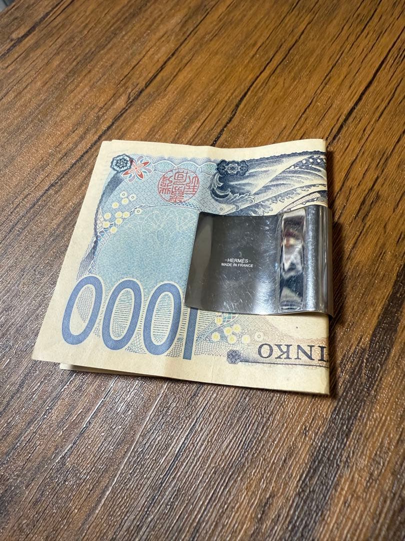 HERMES マネークリップ Typo bill clip マネー ビルクリップ