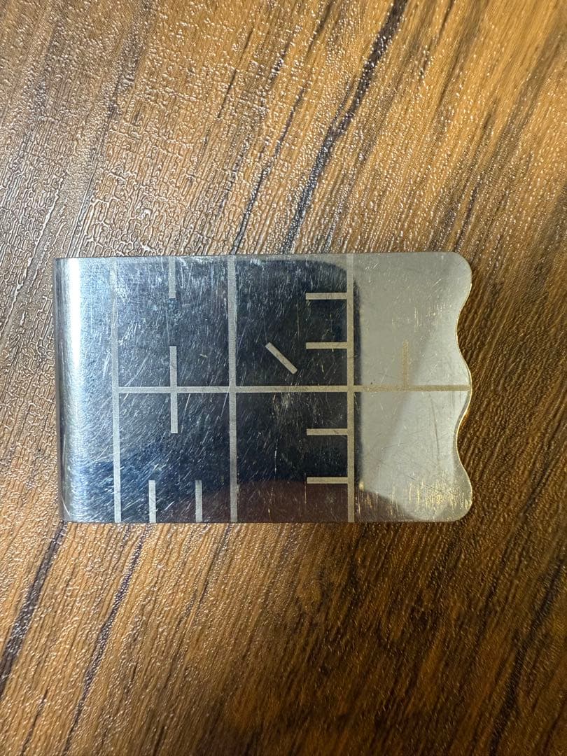 HERMES マネークリップ Typo bill clip マネー ビルクリップ