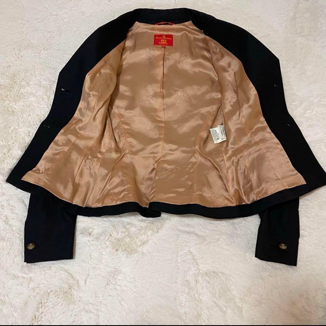 ヴィヴィアン・ウエストウッド　セットアップサイズ40　サイズスーツ　美ライン　黒