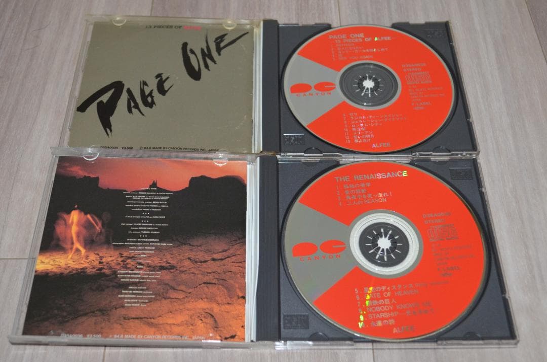 THE ALFEE CD 4枚セット②