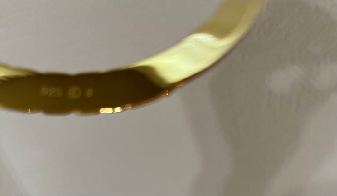 ハワイアンバングル　ゴールド