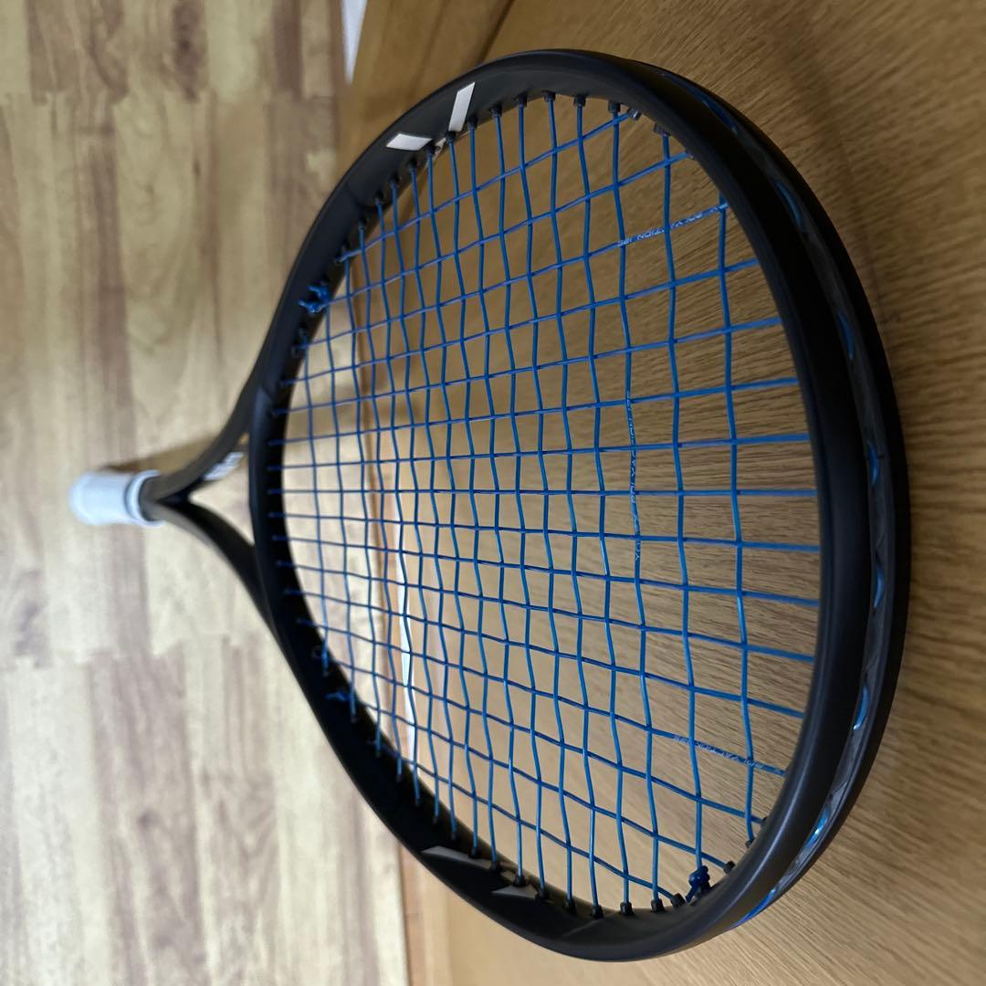 軟式テニスラケット 黒