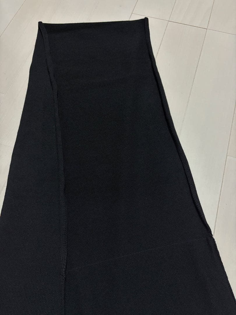 【美品】FENDI フェンディ モンスター マフラー ブラック バグズアイ