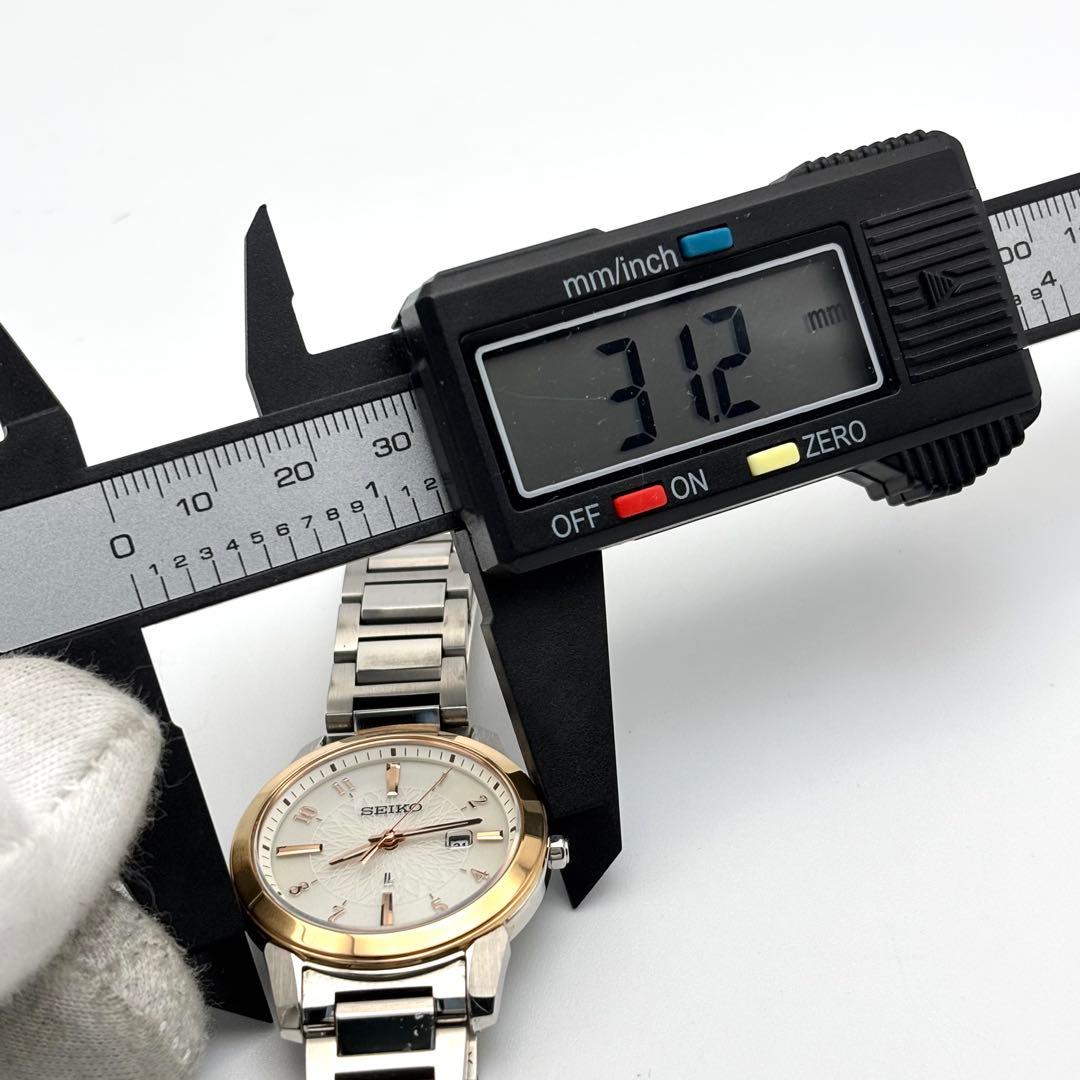 セイコー ルキア アイ コレクション ソーラー レディース 腕時計 ホワイト