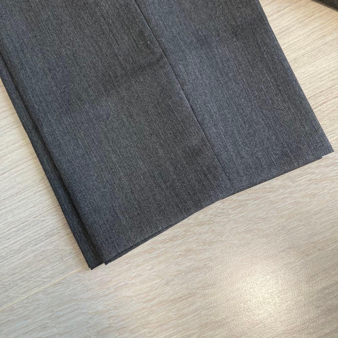 JOHN LAWRENCE SULLIVAN ウールスラックス グレー