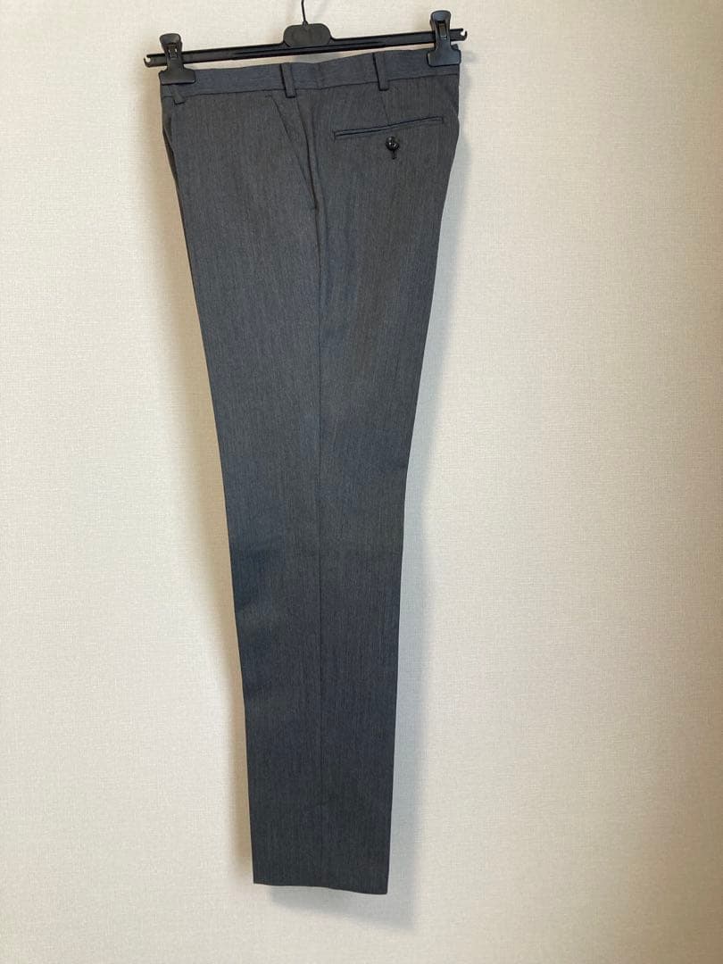 JOHN LAWRENCE SULLIVAN ウールスラックス グレー