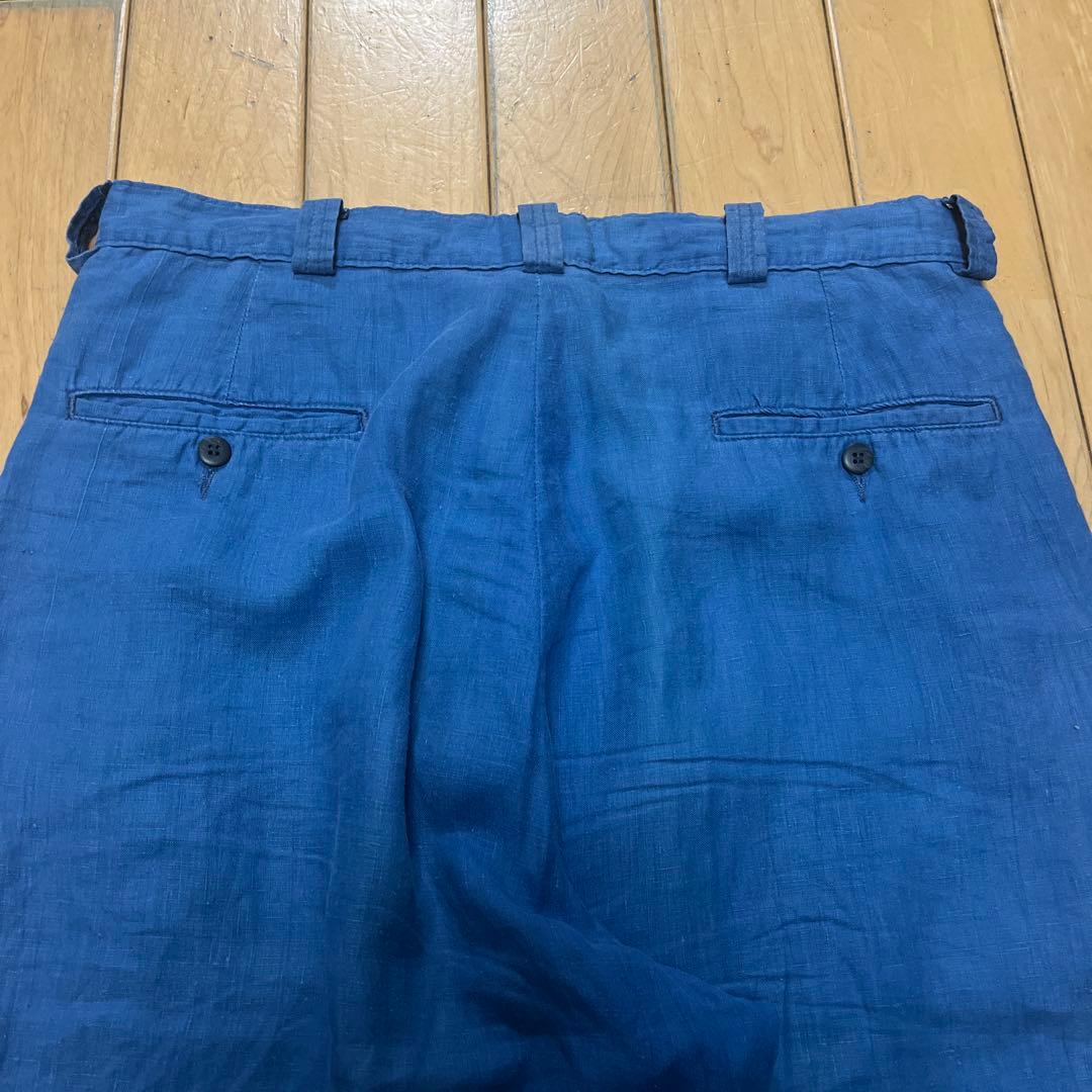 USA製 80s 90s Ralph Lauren ワイド リネン スラックス