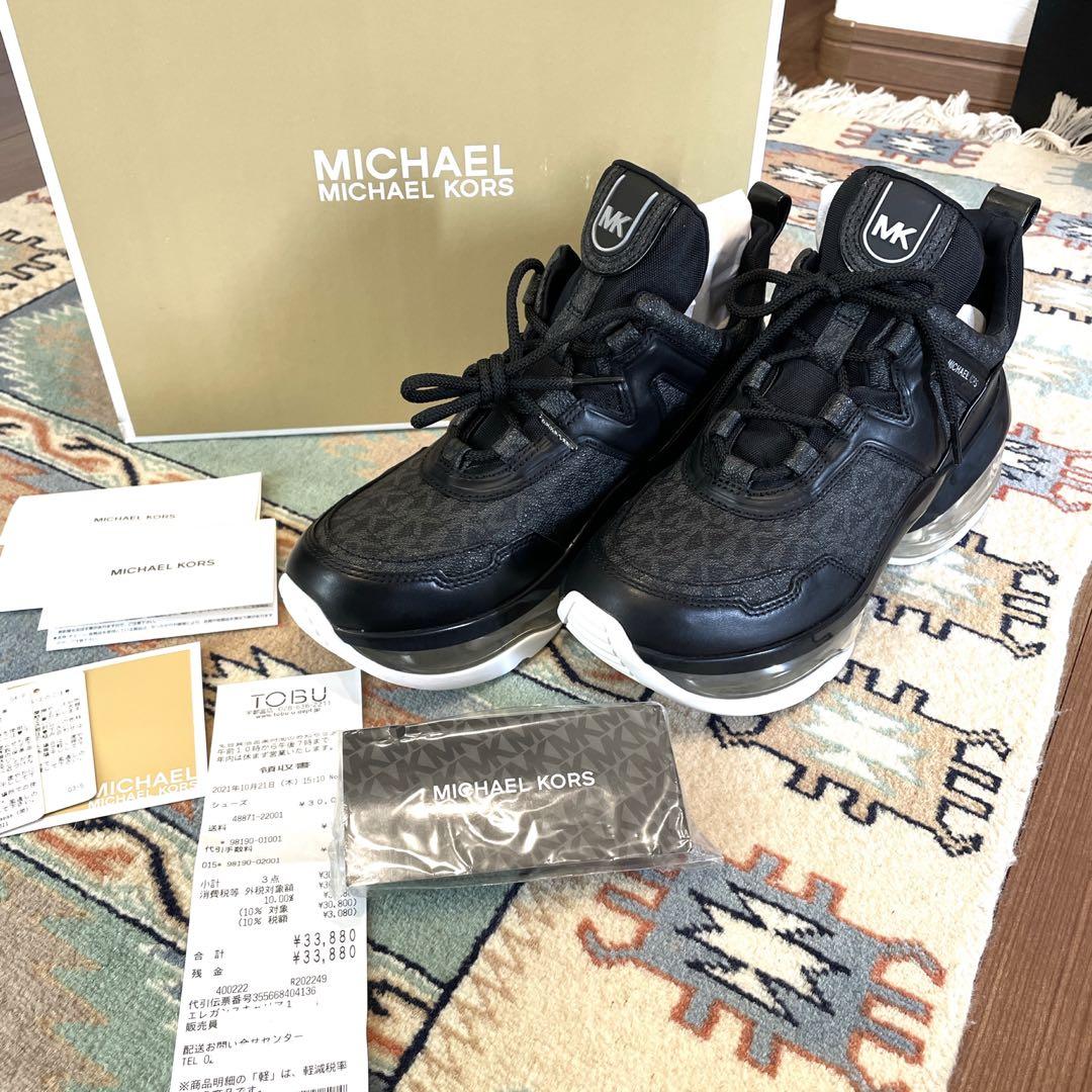 未使用 ⭐︎ マイケルコース オリンピア エクストリーム シューズ袋付き