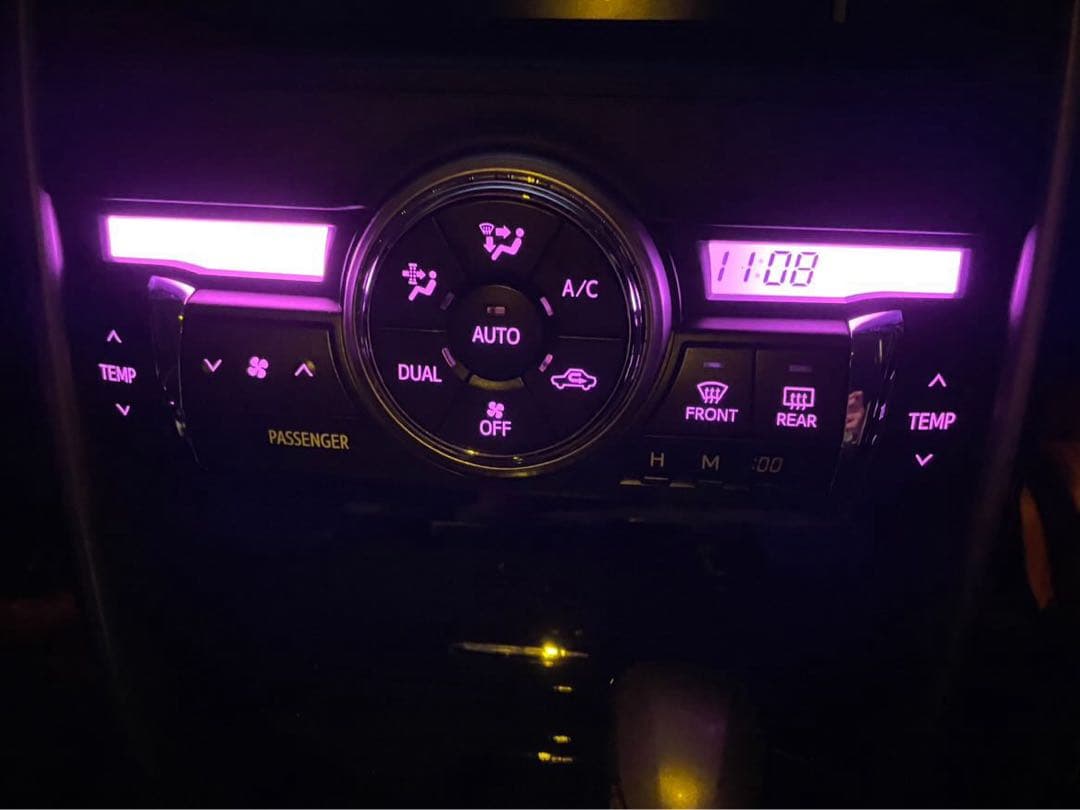 特価！grx130 前期型 LED打ち替え エアコンパネル！