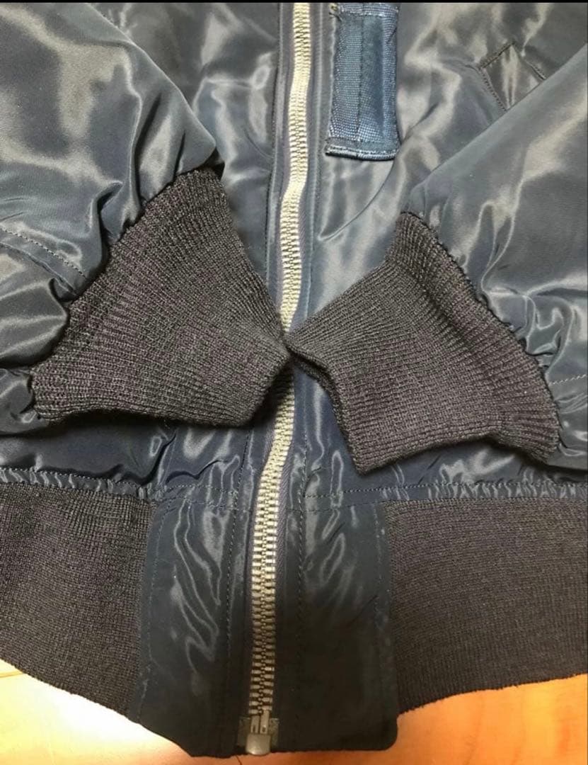 MA-1 フライトジャケット ファー襟付き