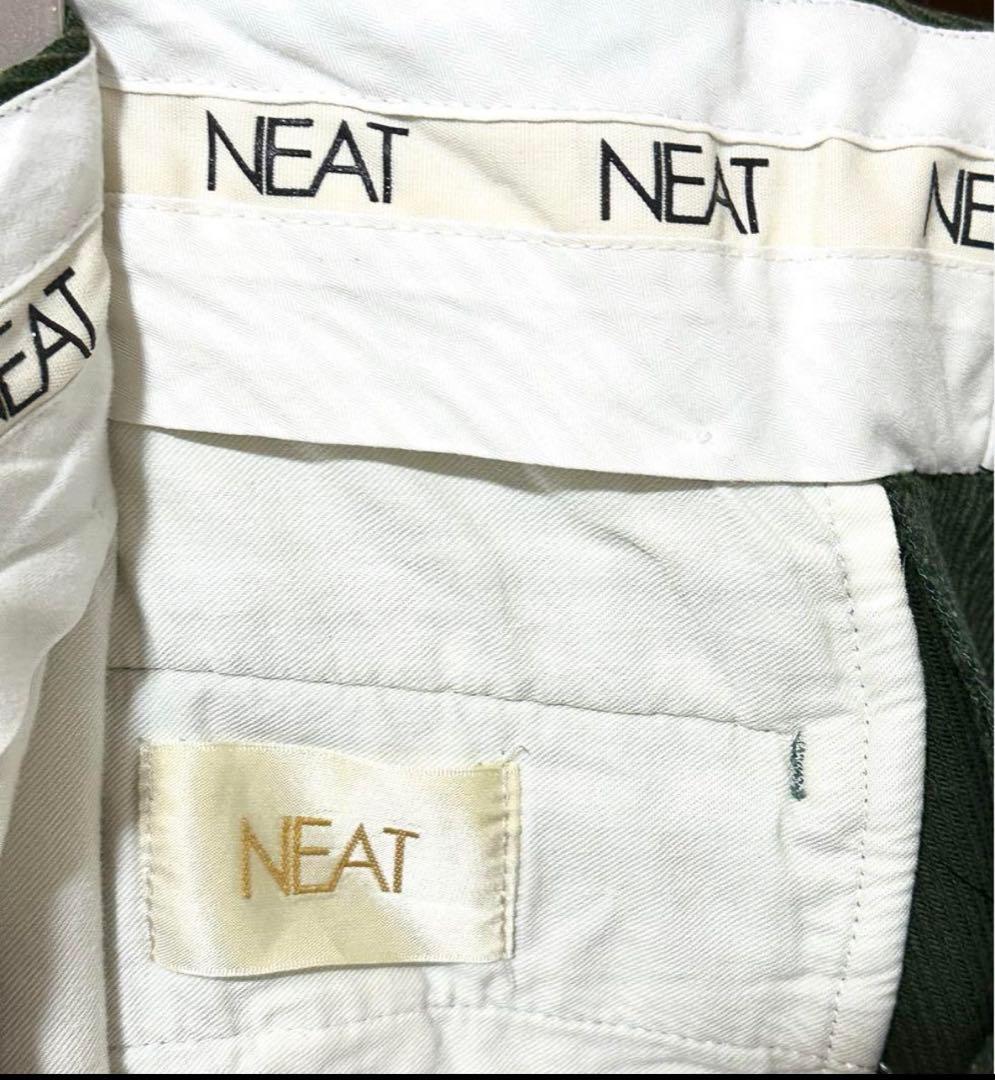NEAT CORDUROY STANDARD グリーン　パンツ　ニート　44