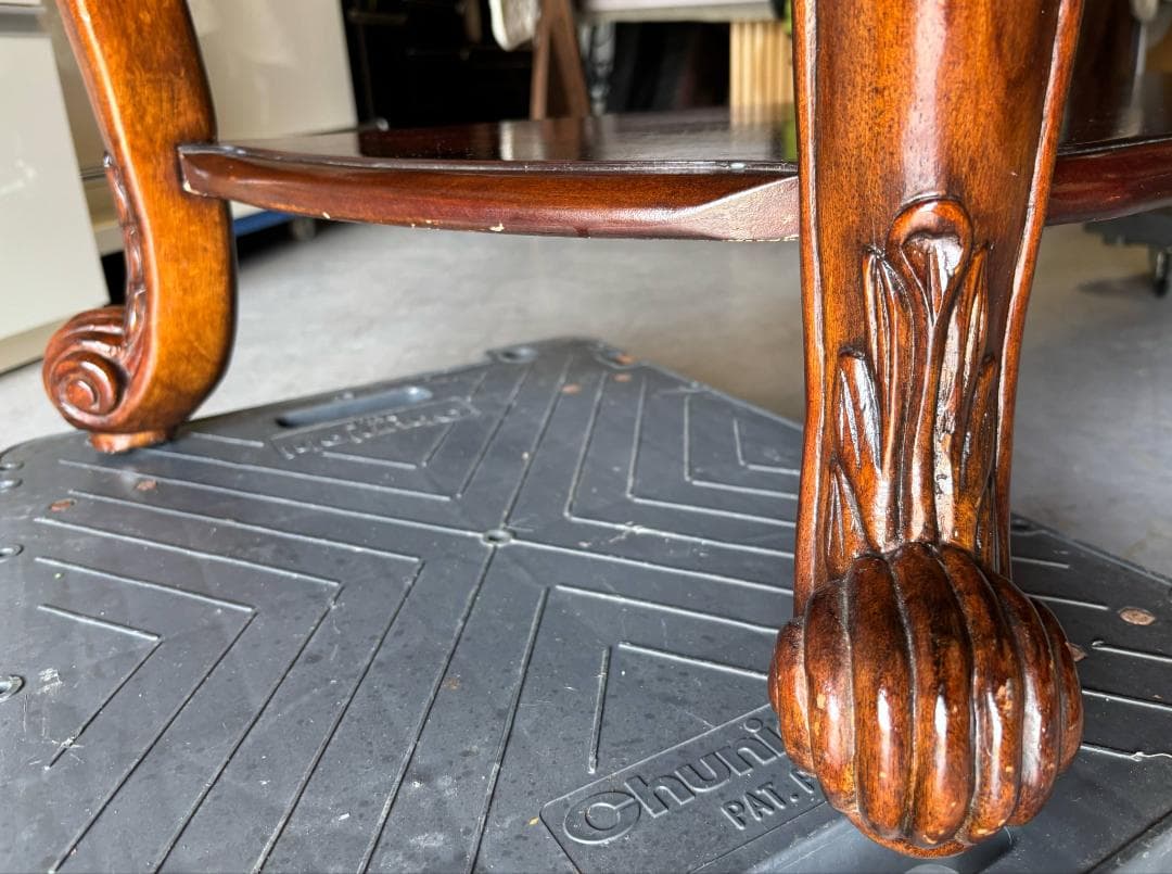 ヨーロッパ系 アンティーク 大型コンソール、サイドテーブル幅153cm Used