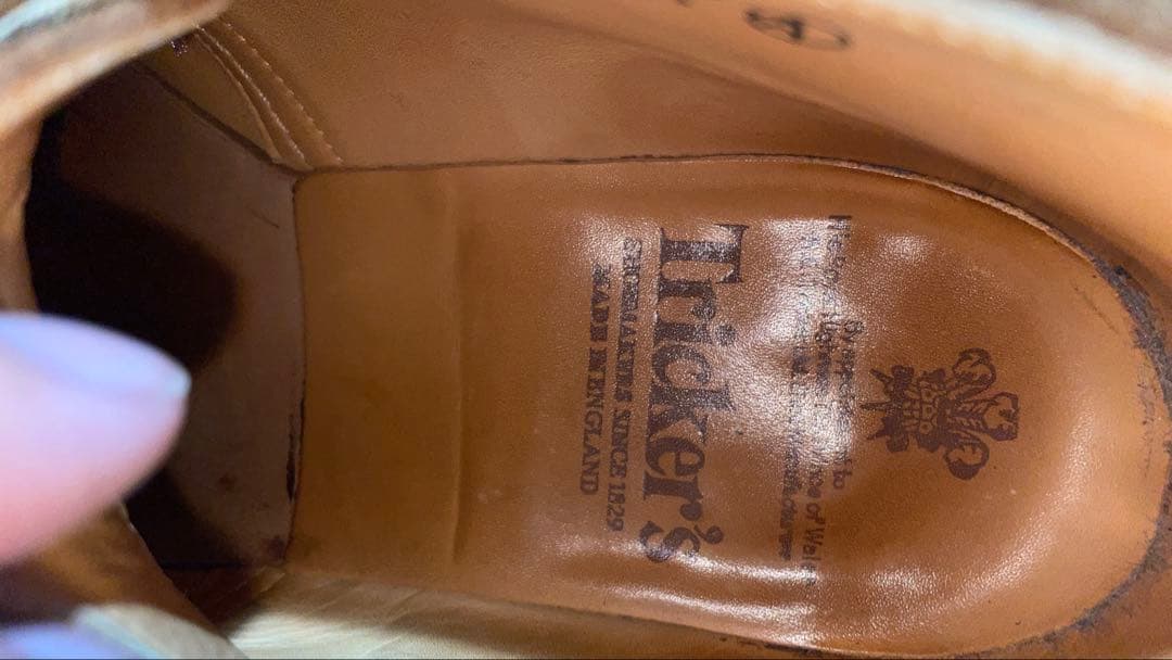 Tricker's ブラウン チャッカブーツ　UK8