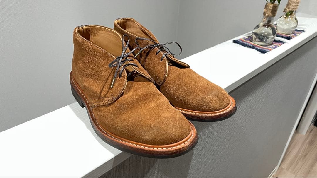 Tricker's ブラウン チャッカブーツ　UK8
