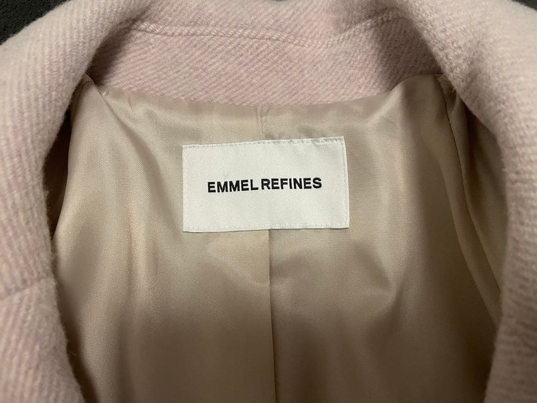 【EMMEL REFINES】EM ベルテッド フレア ロングコート