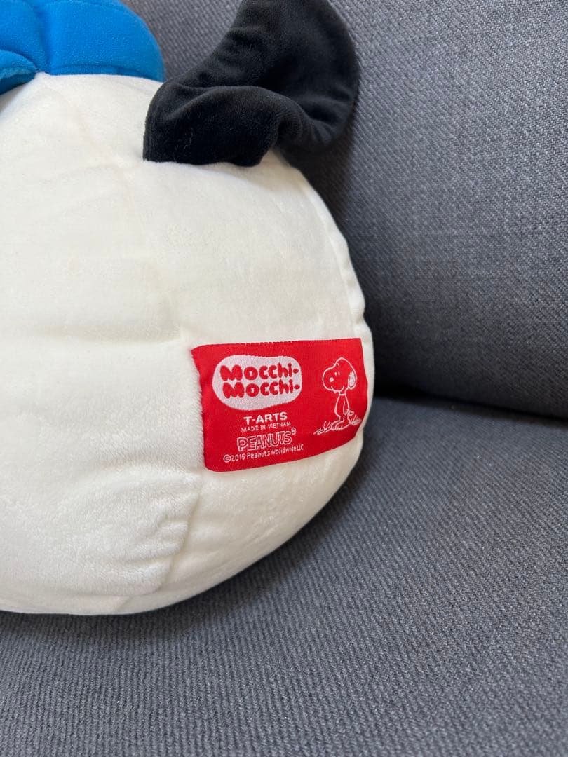 ピーナッツ　スヌーピー　オラフ　フェイス型クッション