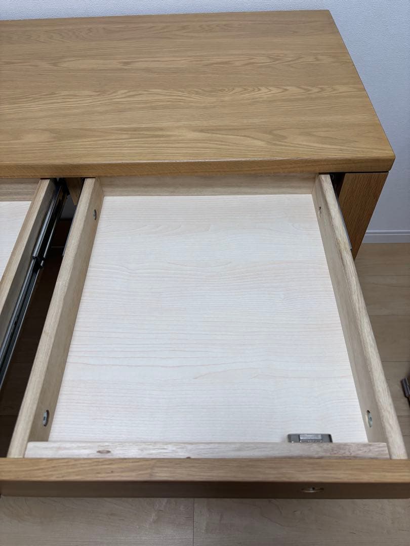 コイズミ学習デスクBEENO W-90タイプ スリムワゴンセット