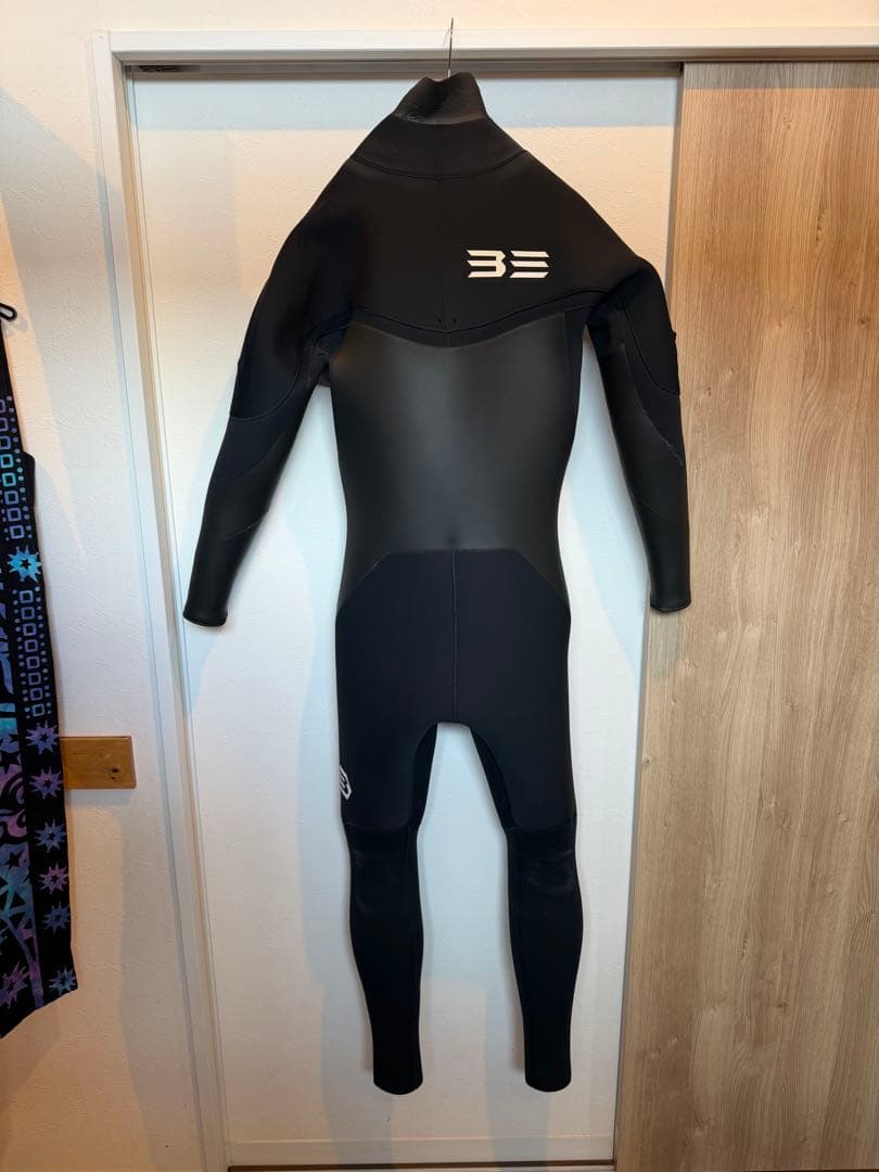 BEWETロングチェストジップ　セミドライウエットスーツ　XLＢ