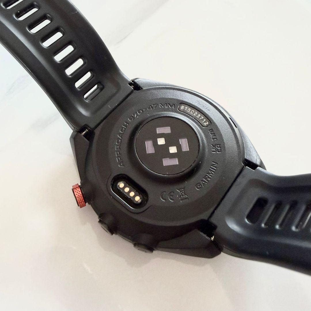 美品 GARMIN Approach S70 47mm ブラック
