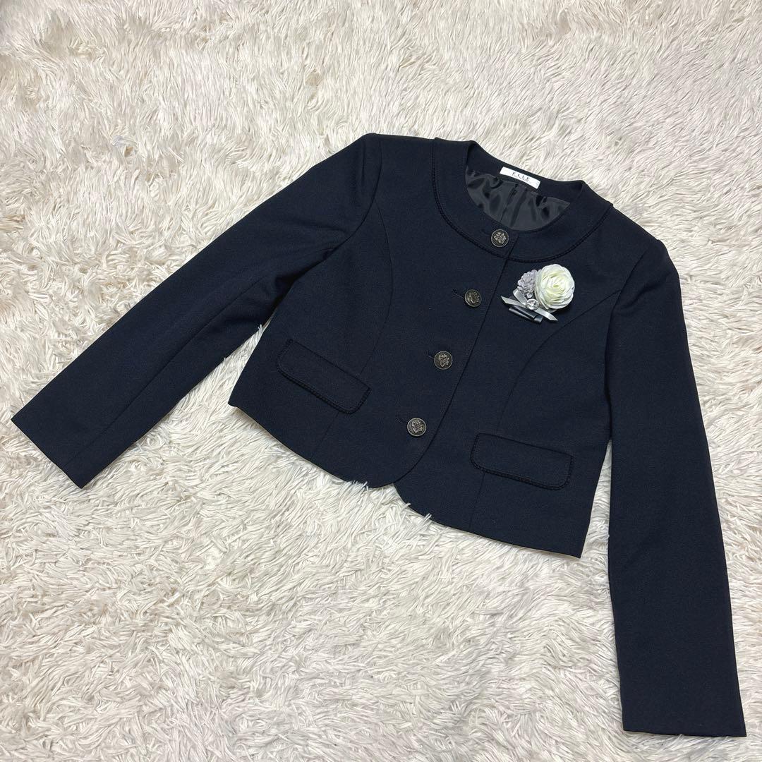 【美品】エルアンノワール フォーマルスーツ　セットアップ　5点　卒服女の子150