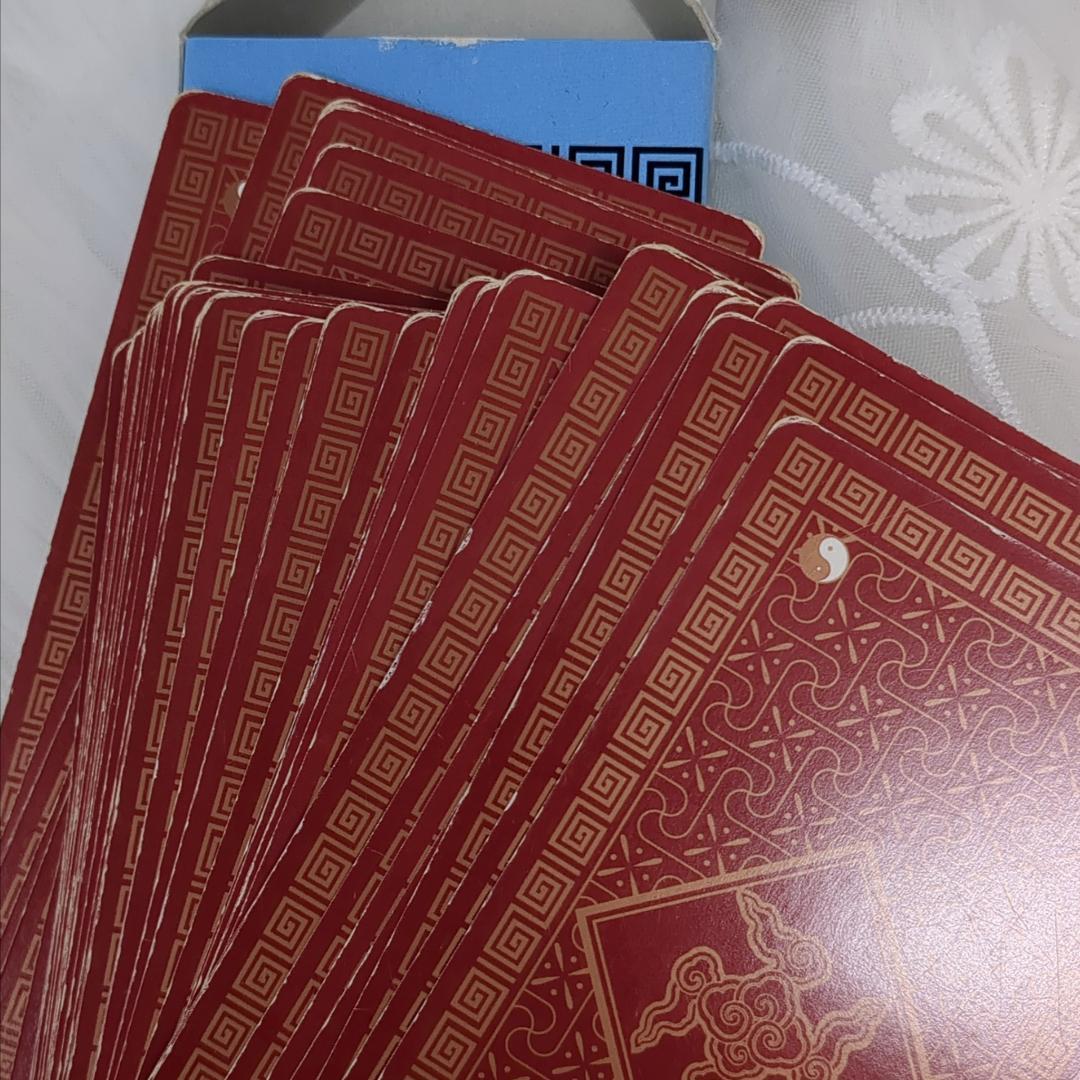 【絶版・希少品】イーチン・タロット 運命のメッセージ 真矢茉子／コレクション品