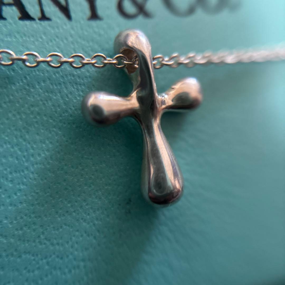 ティファニー クロスネックレス エルサ・ペレッティシルバー 925