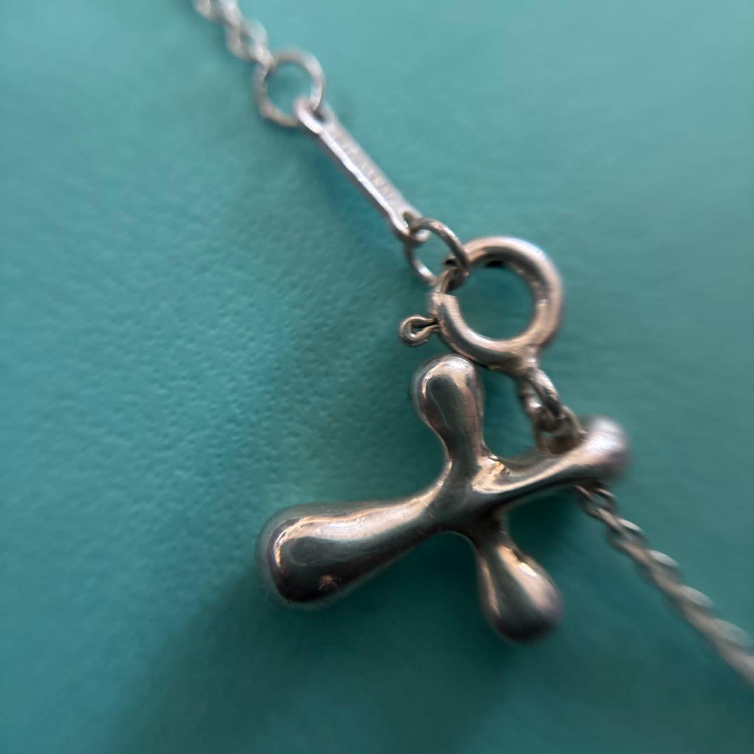 ティファニー クロスネックレス エルサ・ペレッティシルバー 925