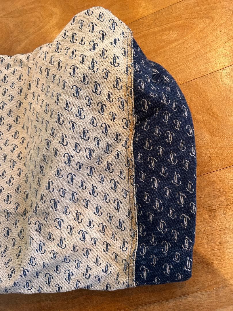 ジミーチュウ JCロゴ ジャカード ホーボーバッグ