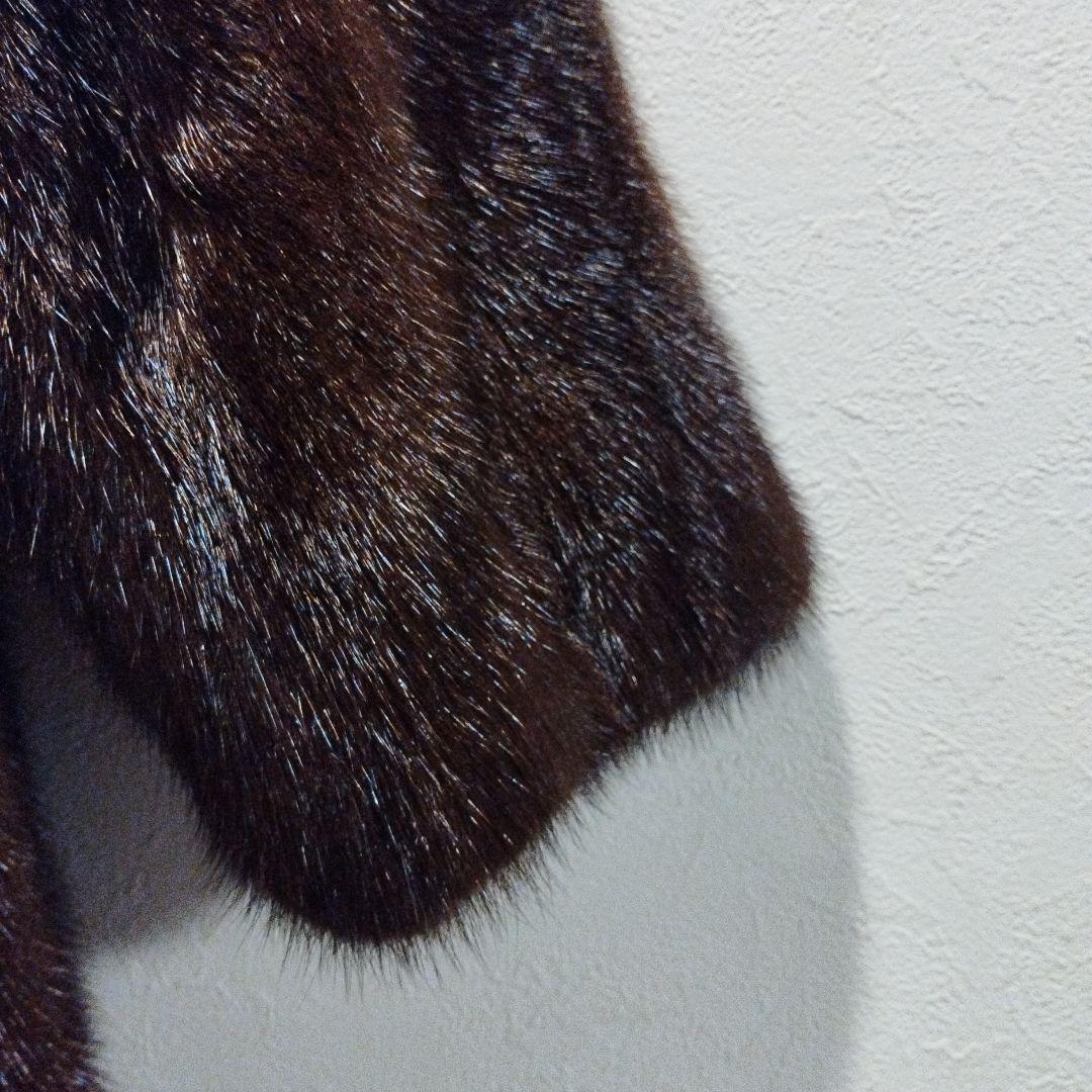 サガミンク　ロングコート　銀サガ　銀タグ