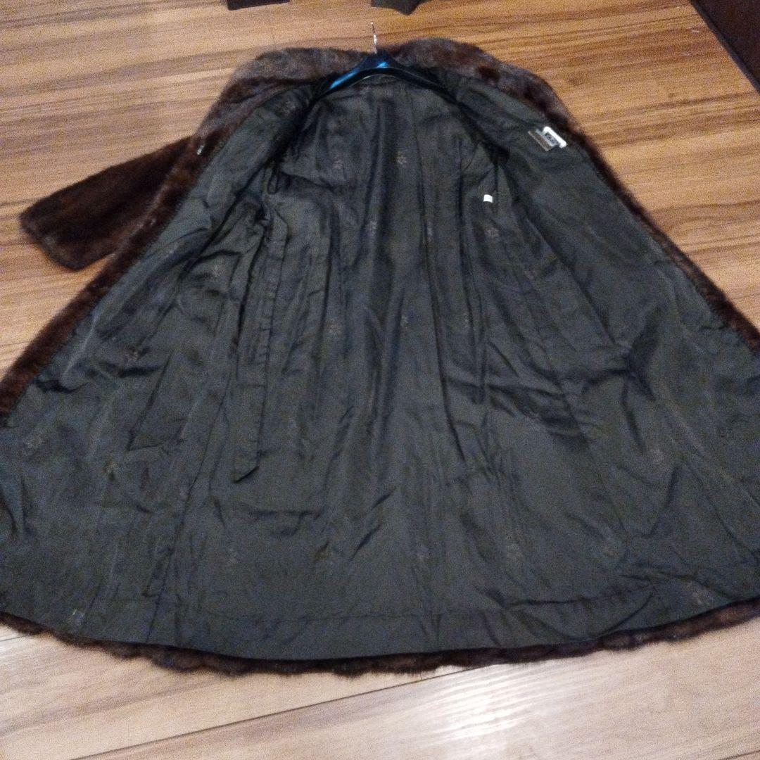 サガミンク　ロングコート　銀サガ　銀タグ