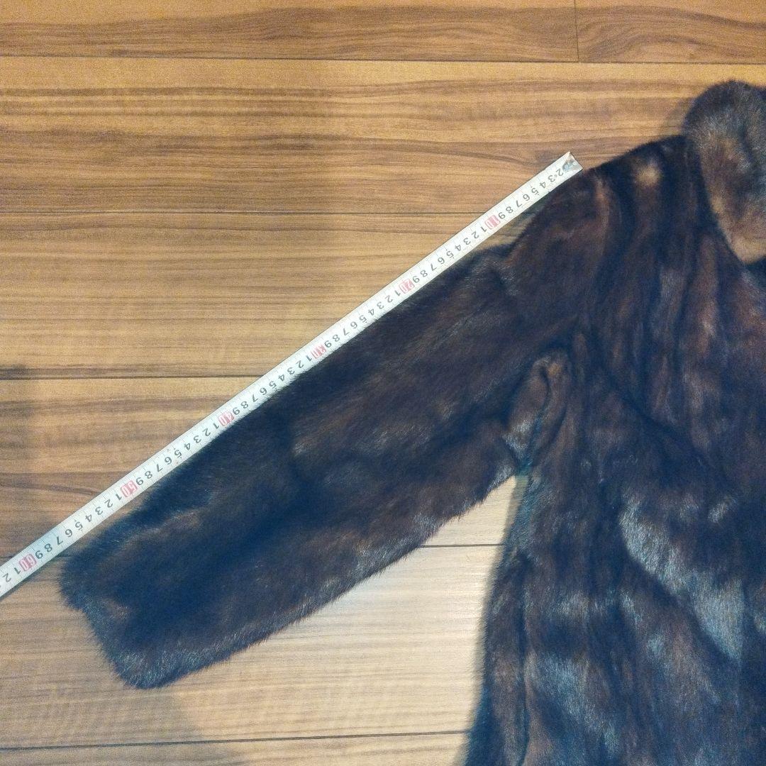 サガミンク　ロングコート　銀サガ　銀タグ