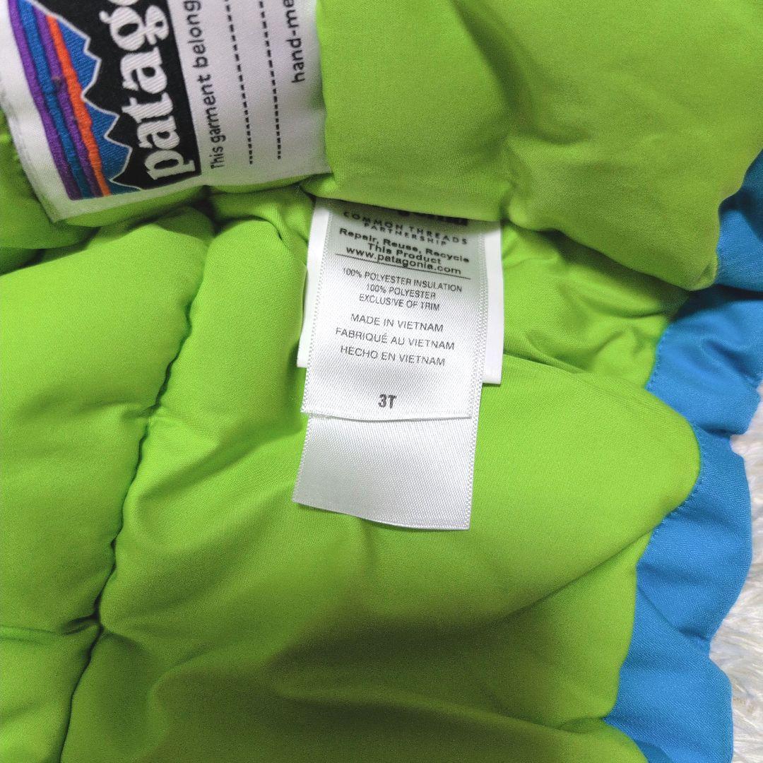 patagonia 子ども用スキー・スノボーウェア 上下セット 3T　ネイビー