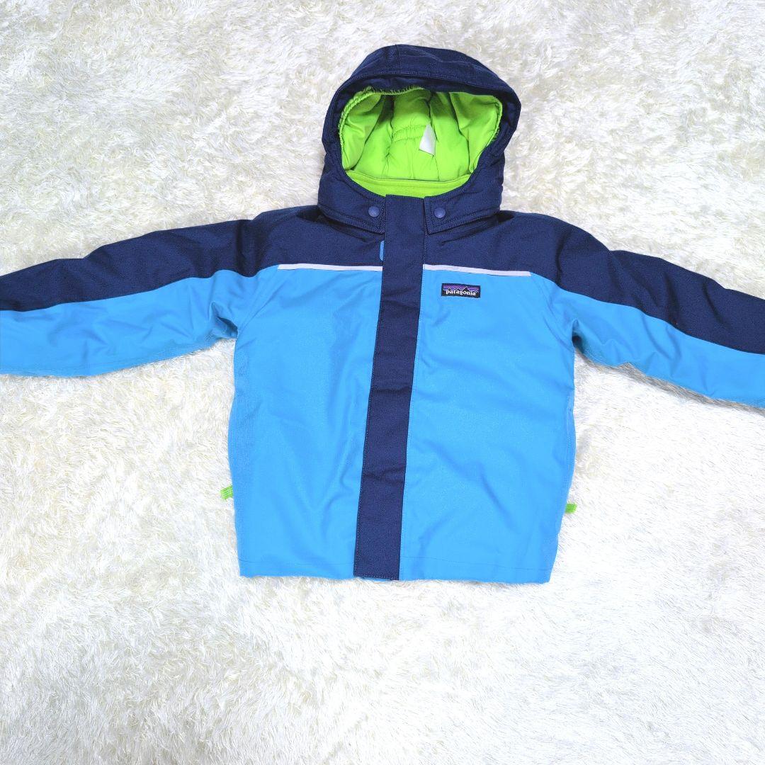 patagonia 子ども用スキー・スノボーウェア 上下セット 3T　ネイビー