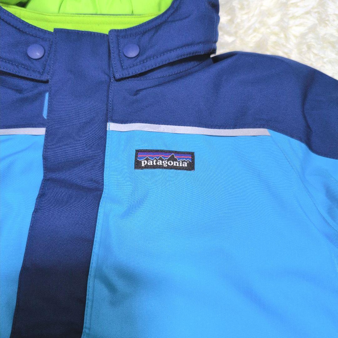 patagonia 子ども用スキー・スノボーウェア 上下セット 3T　ネイビー