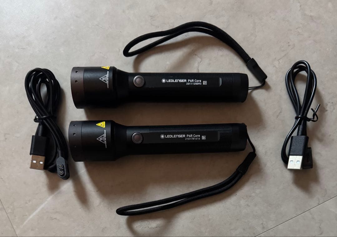 LEDLENSER レッドレンザー　P6R core 2本セット