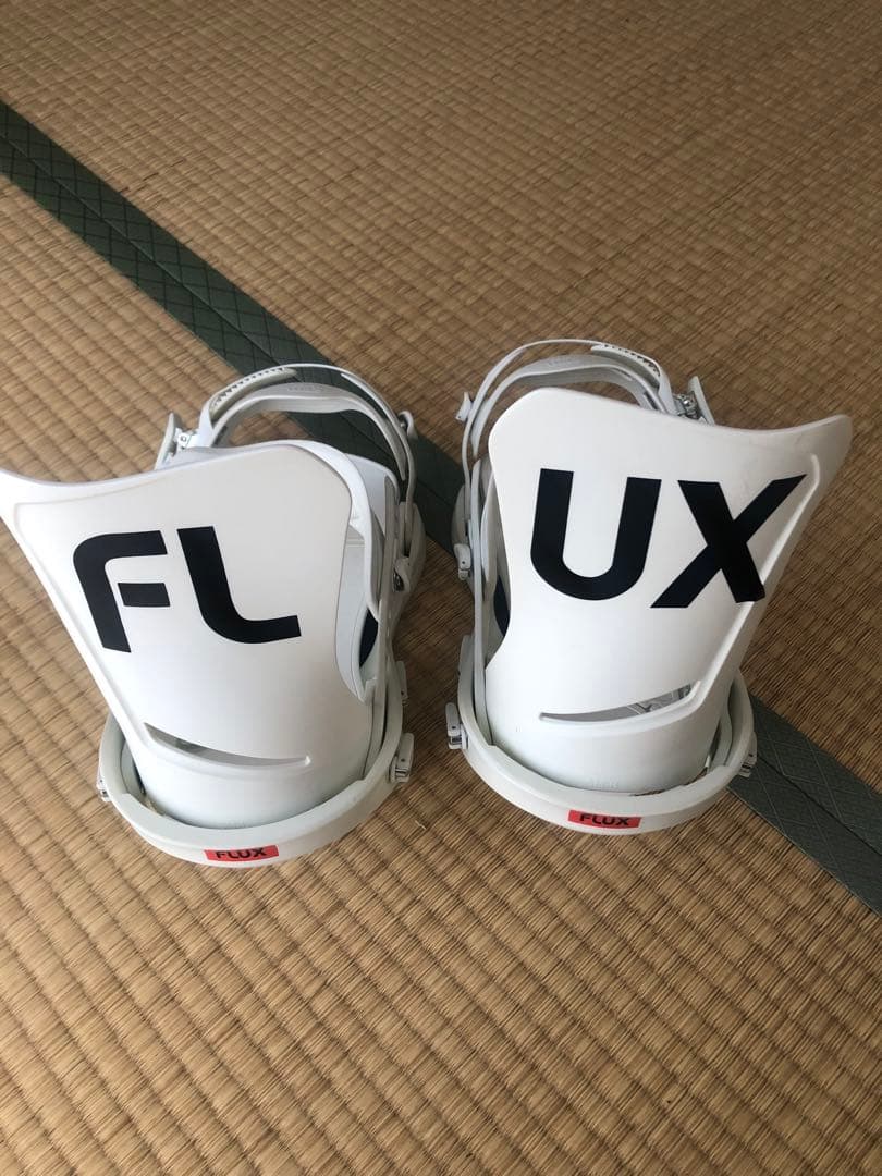 FLUX ビンディング DS Mサイズホワイト 23-24 フラックスバイン美品