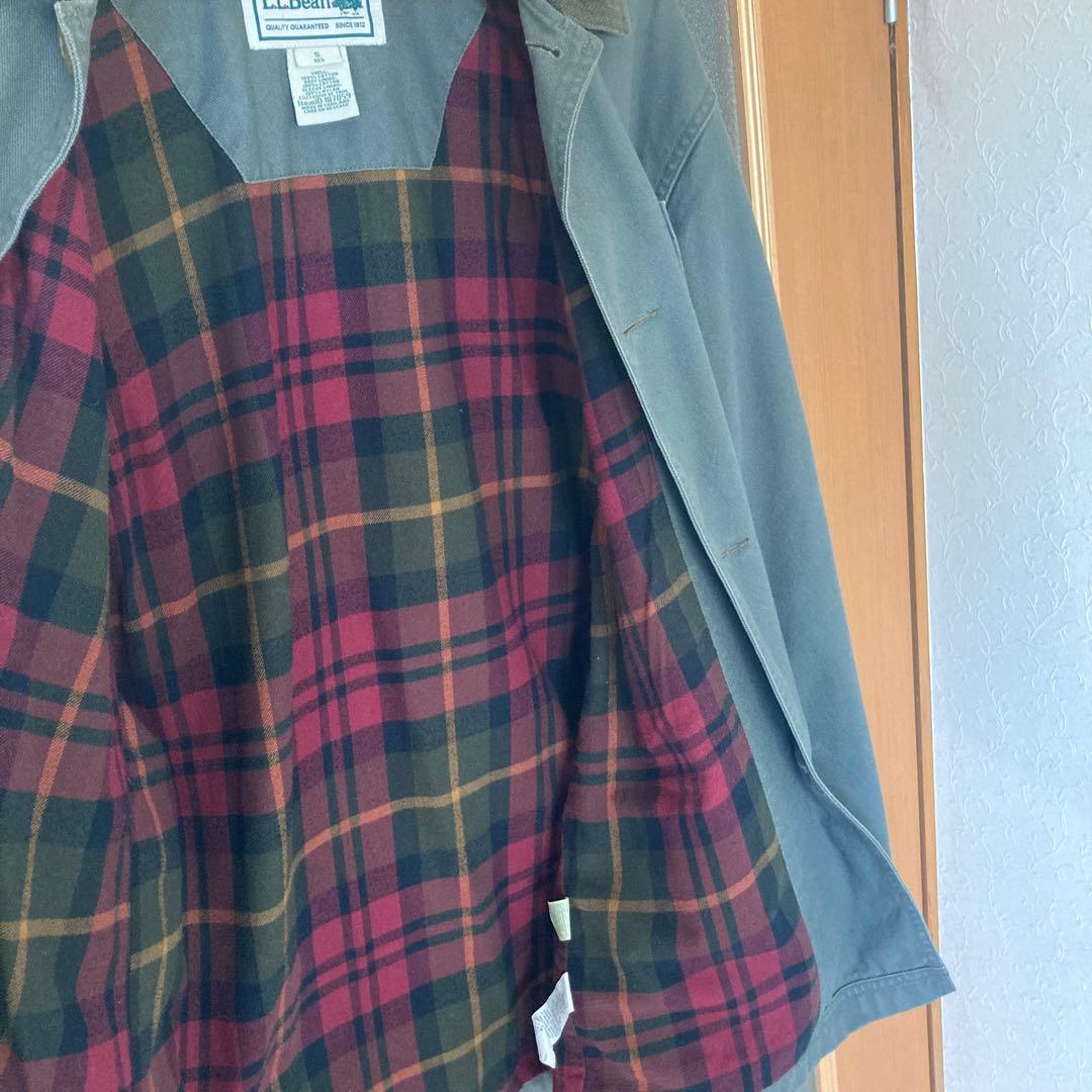 10s L.L .Bean　カーキ　カバーオール　フィールドコート