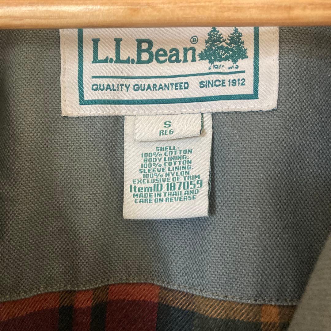 10s L.L .Bean　カーキ　カバーオール　フィールドコート